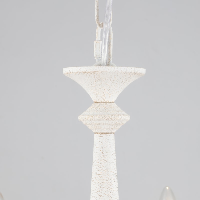 8-Light 28.34 in. Traditional Chandelier for Kitchen Living Room
