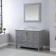 preview thumbnail 33 of 110, Altair Isla Single Bathroom Vanity Set and Aosta White Countertop with Mirror
