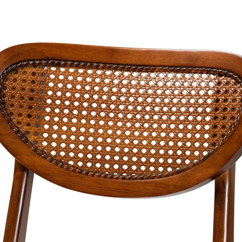 Kenna 5-Piece Dining Set - Mid-Century Modern Round Table and Chair Set for Dining Room, Kitchen, Apartment