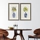 preview thumbnail 1 of 2, Paragon Lemon Tree Pot Framed Art - Set of 2 2-piece Set