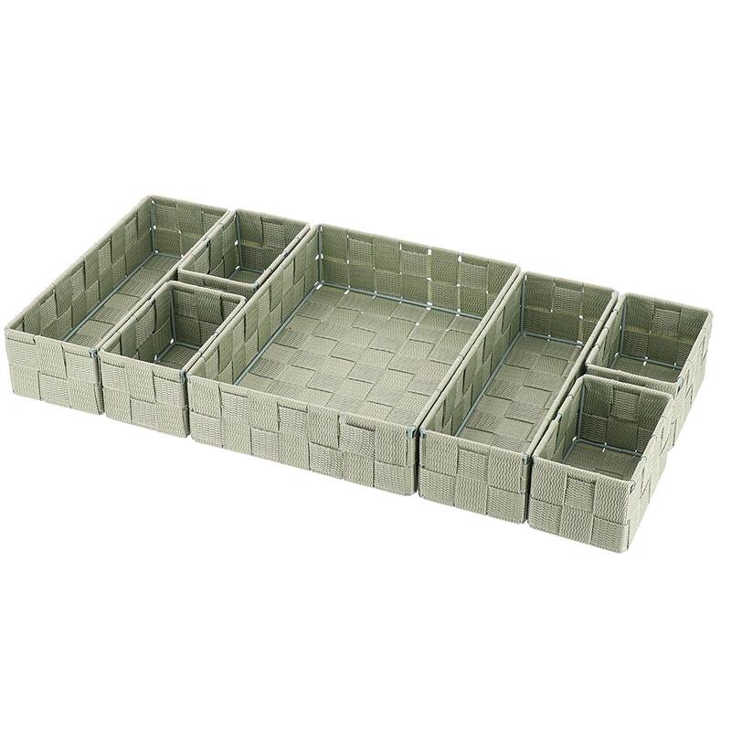 7-Piece Drawer Organizer Set - 10.5 L x 8 W x 2.5 H