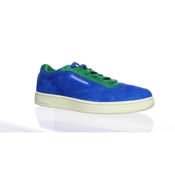 reebok club c blue suede