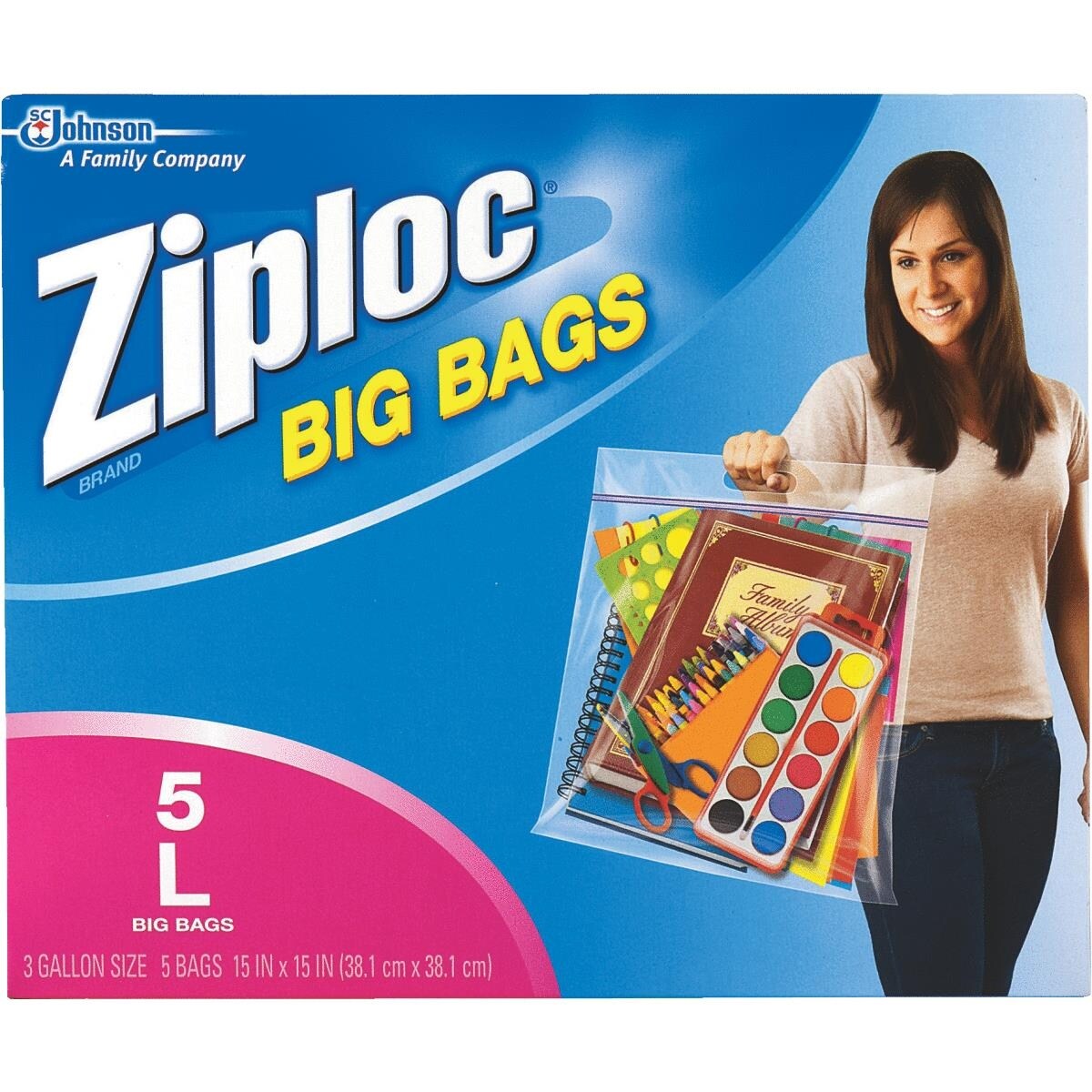 Ziploc 71420 Large Round Containers & Lids with One Press Seal, 48 Oz,  2-Count - Bed Bath & Beyond - 27606855