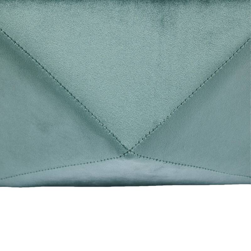 Elegant Velvet Polygon Diamond Tufted Storage Ottoman, Multi-Functional Footrest and Seating Solution, Practical Storage