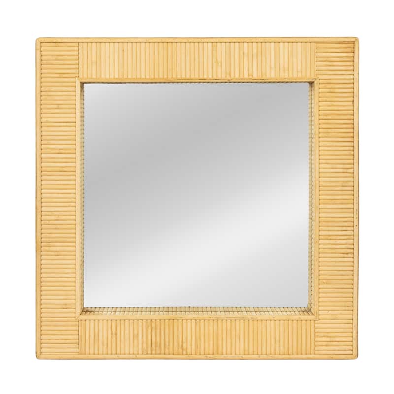 Bamboo Wall Mirror