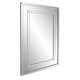 preview thumbnail 1 of 4, Allan Andrews Del Noble Silver Rectangular Mirror - 40 x 28 x 1 Silver