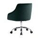 preview thumbnail 24 of 31, Modern Home Office Chair Velvet Swivel Armchair Chair with Soft Seat - 23.00 x 20.00 x 36.00 inch