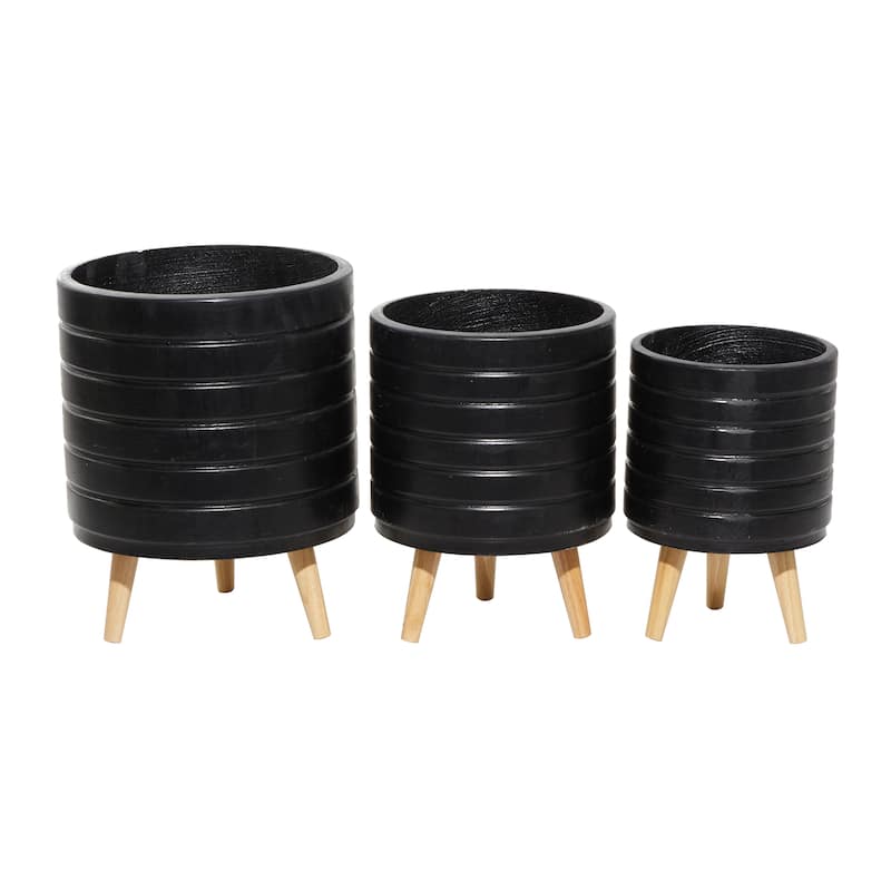 MgO Contemporary Planter (Set of 3) - S/3 14", 16", 18"H