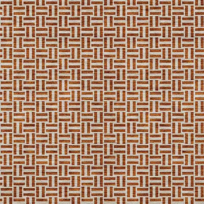 HomeRoots Geometric Transitional Rectangle Outdoor Rug