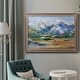 preview thumbnail 8 of 7, Blue Mountain Peaks II Premium Framed Canvas- Ready to Hang