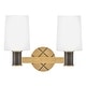 preview thumbnail 9 of 7, Hinkley Lighting 51372-BX Declan 2 Light 15" Wide Vanity Light with