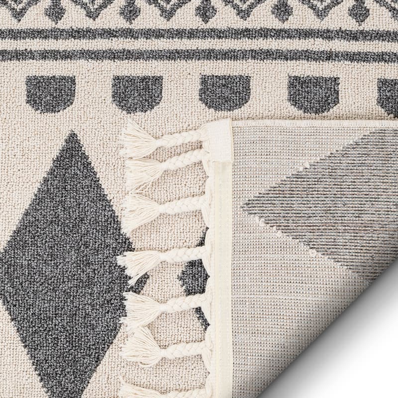 Well Woven Loop De Loop Cruce Geometric Tribal Area Rug