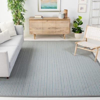 SAFAVIEH Natural Fiber Reini Stripe Nautical Sisal Rug