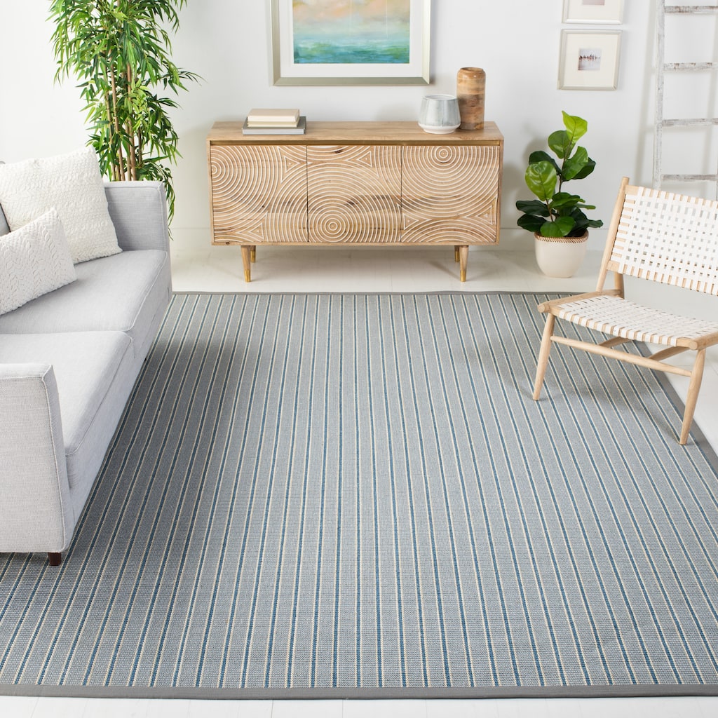 SAFAVIEH Natural Fiber Velva Stripe Nautical Sisal Rug