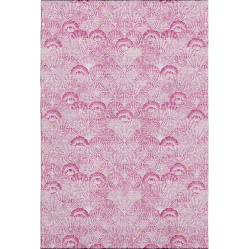 Premium Washable Super Soft Coastal Seashell Mayfield Rug
