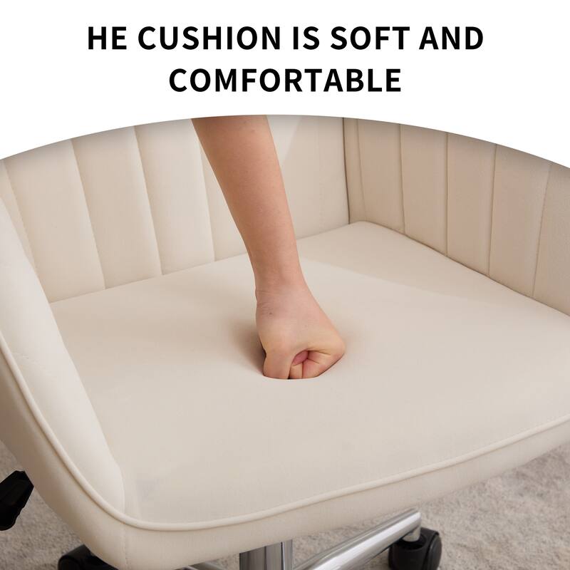 Adjustable Office Chair, Home Bedroom, Ergonomic Swivel Chair, Backrest Seat, Comfortable for Long Sitting