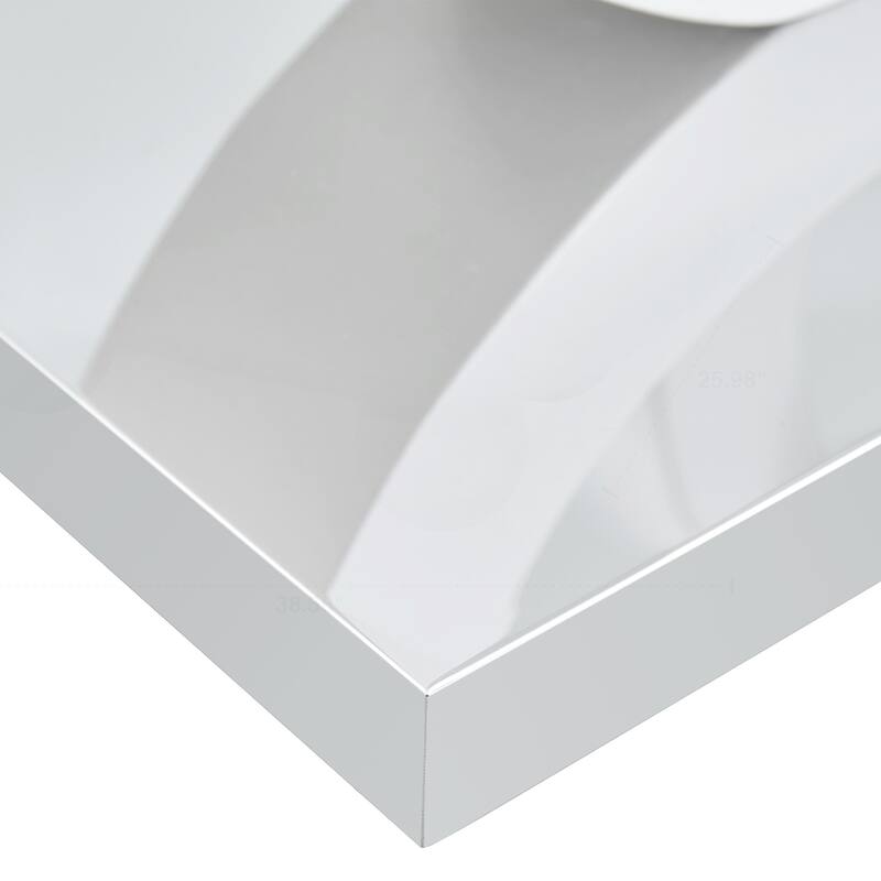 Stylish MDF Coffee Table with Glass Top for Versatile Living Spaces