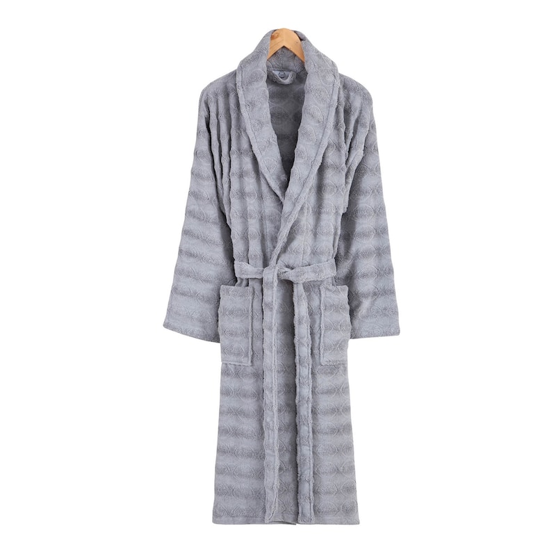 Ozan Premium Home Esperance Bathrobes Collection 100% Turkish Cotton Unisex Terry Cloth Bathrobe