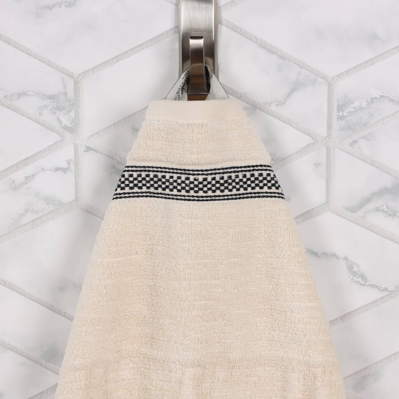Superior Brea Zero Twist Cotton Ribbed Face Towel Washcloth Set of 12