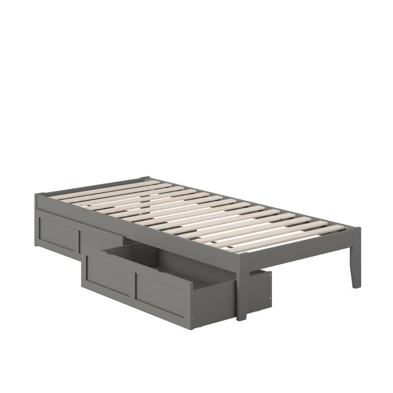 AFI Colorado Platform Bed with Storage Drawers