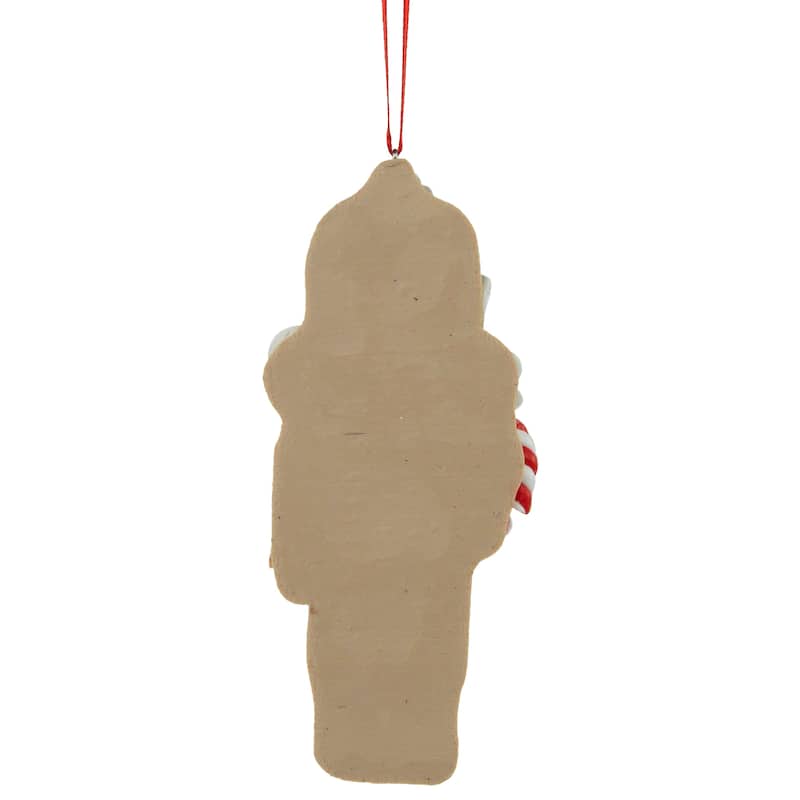 4.75" Glittered Nutcracker Cookie Ornament