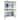 GDF Studio - Condessa Modern Metal Clothes Rack with Adjustable Shelves and Rolling Design