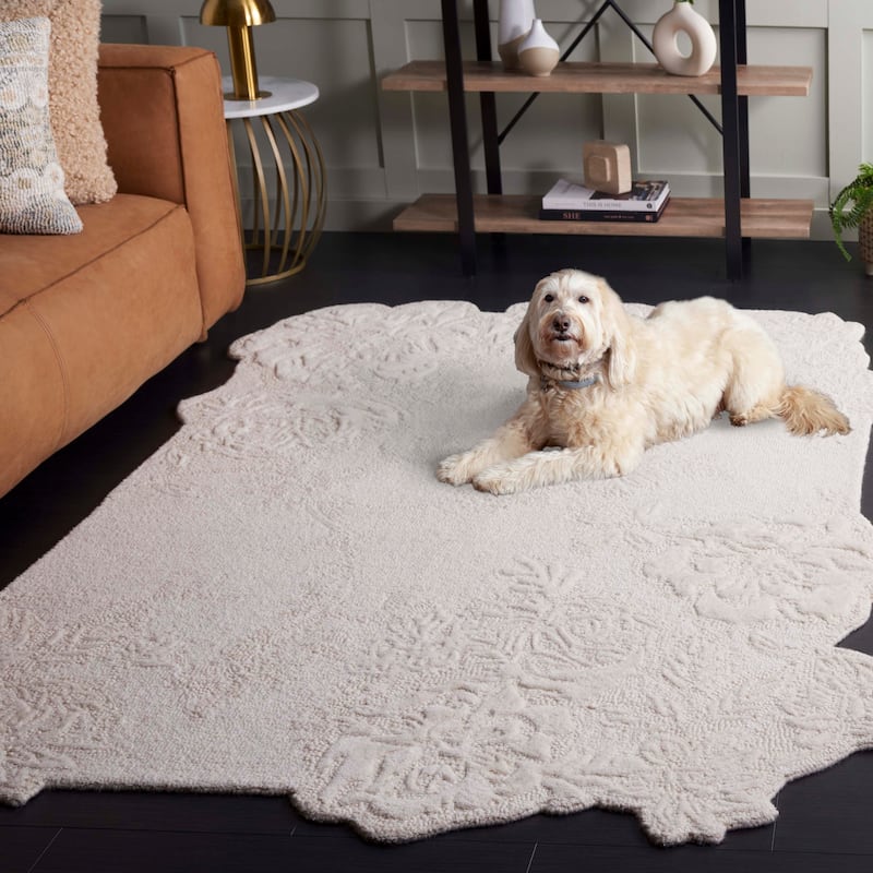 SAFAVIEH Handmade Mykonos Þorbjorg Modern Wool Rug