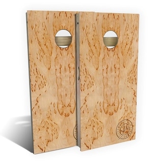 Masur Birch Outdoor Cornhole Board Set