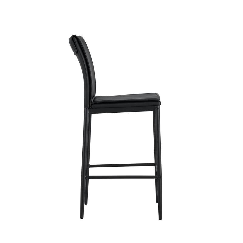 Modern Leather Dining Counter Height Chair Set of 2 Bed Bath & Beyond