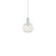 Option Brushed Satin Nickel / White Mouchette