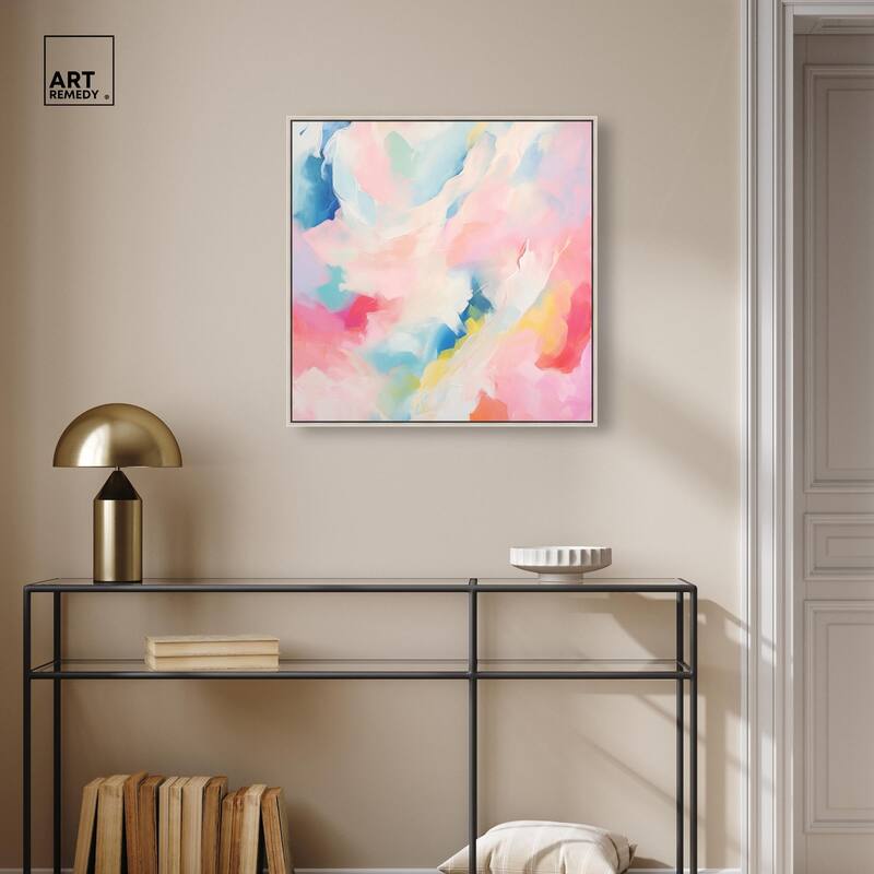 Cotton Candy Clouds II Canvas by Art Remedy