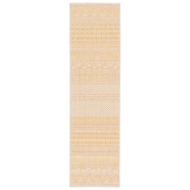 SAFAVIEH Courtyard Zorana Indoor/ Outdoor Waterproof Patio Backyard Rug