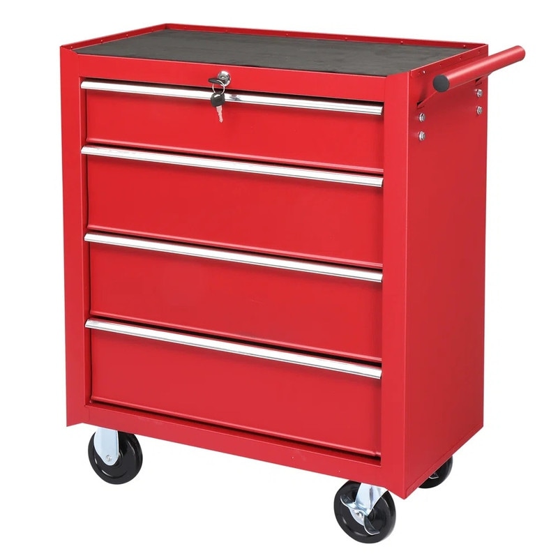 4-Drawer Tool Chest in Red