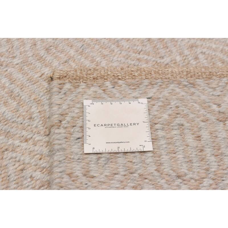 Nevada Tan Kilim 5'1" x 7'7" - 5'1 x 7'7