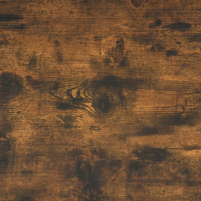 Farmhouse Wood Accent Coffee Table with Large Storage Shelf