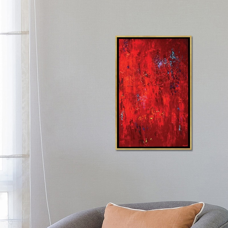 "Red" by Osnat Tzadok Framed
