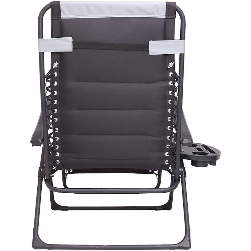 Outdoor Pool Patio Beach Yard Garden Oversized Padded Zero Gravity Chair