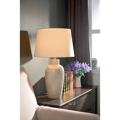 Bindy Iridescent Ceramic Table Lamp