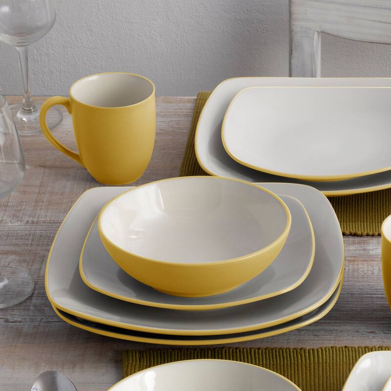 Noritake Colorwave 16-Piece Square Set, Service For 4