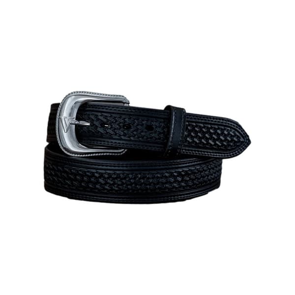 Vogt Silversmiths Western Belt Mens 1 1/4 display picture 2