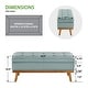 preview thumbnail 69 of 134, Carson Carrington Sastamala Mid-century Storage Bench