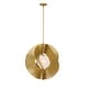 preview thumbnail 7 of 10, Minka Lavery 3951 Gloria 24" Wide Pendant with Etched Seedy Glass