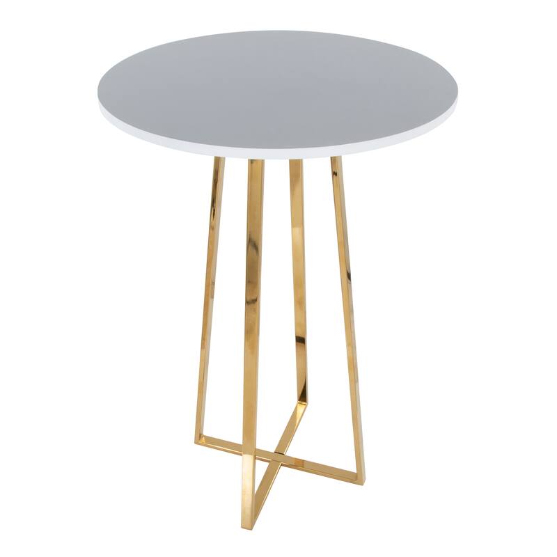 Silver Orchid Pugo 42" Bar Height Table