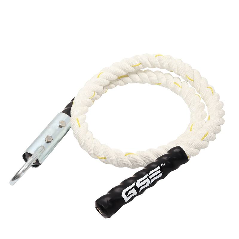 GSE™ 1.5" Gym Climbing Rope, Workout Rope for Indoor/Outdoor and Home Workouts. Great for Climbing Exercises, Strength Training - 6-ft