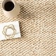 preview thumbnail 7 of 9, Home Conservatory Textured Handwoven Jute Area Rug