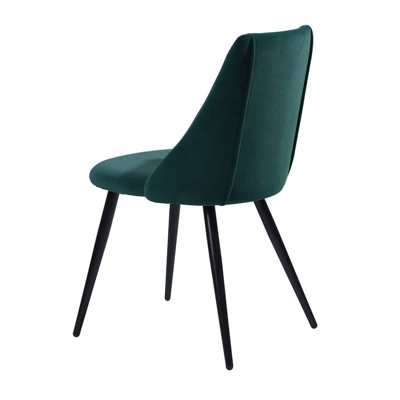 HomyLin Set of 2 Velvet Side Chair for Dining Room Home Kitchen