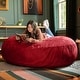 preview thumbnail 65 of 66, Jaxx Cocoon 6 Ft Giant Bean Bag Sofa and Lounger for Adults, Microsuede