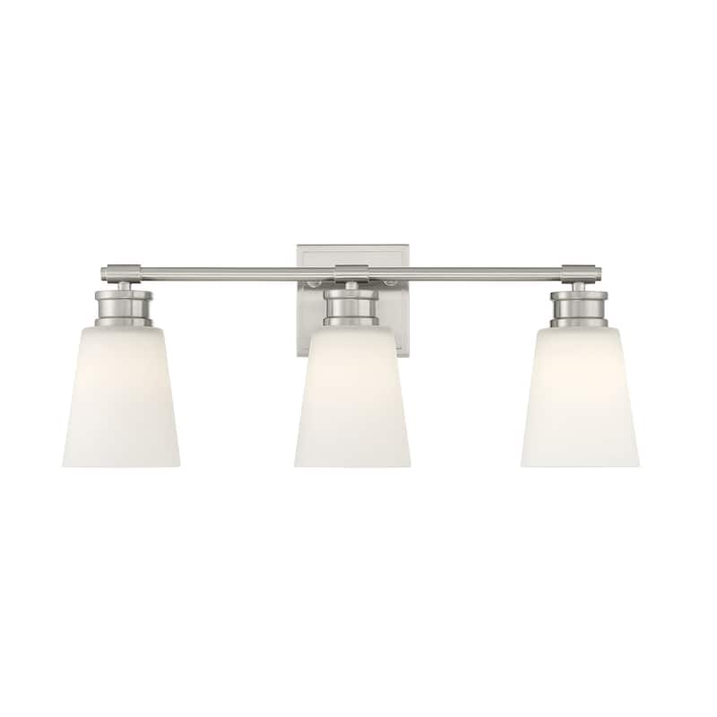 Bellevue SH80055 3 Light 23" Wide Bathroom Vanity Light - Brushed Nickel