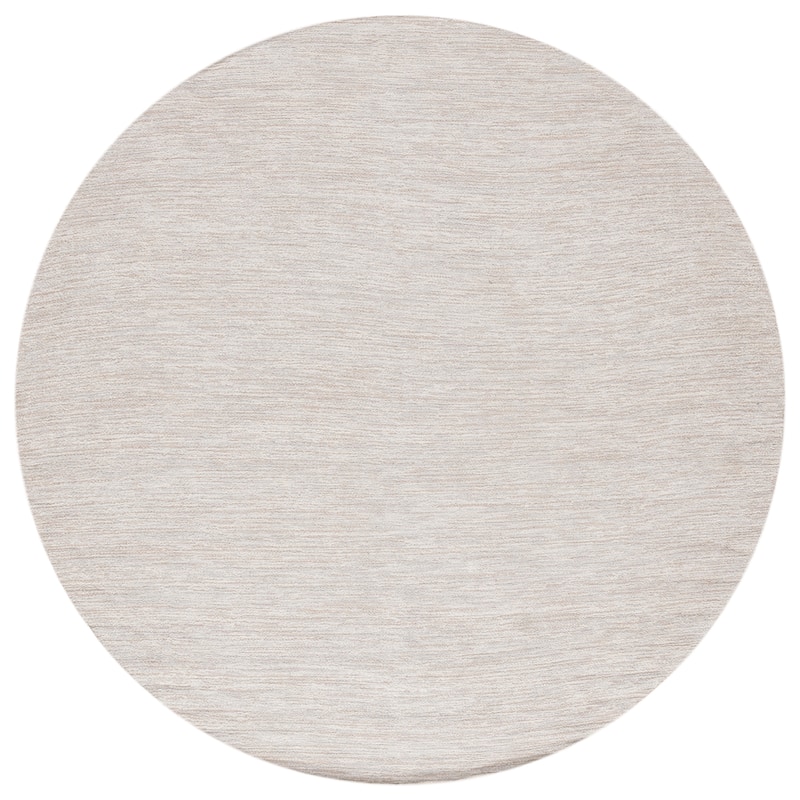 SAFAVIEH Handmade Montauk Willie Cotton Rug - 6' Round - Beige