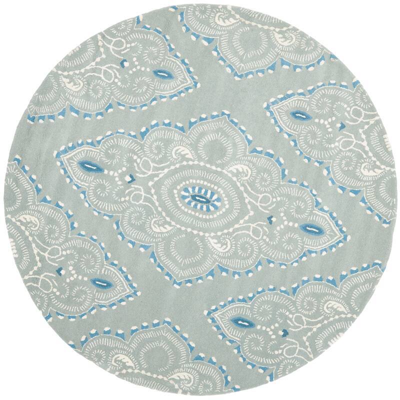 SAFAVIEH Handmade Wyndham Geanina Modern Wool Rug